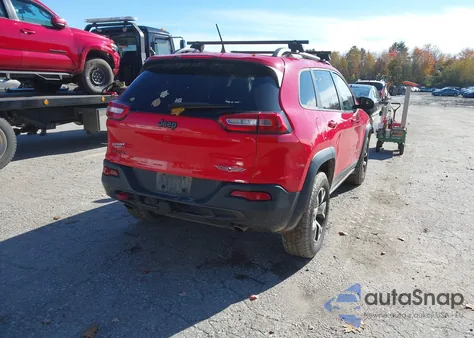 2017 Jeep Cherokee Trailhawk 4X4 из США, поврежденный, VIN 1C4PJMBS0HW591084